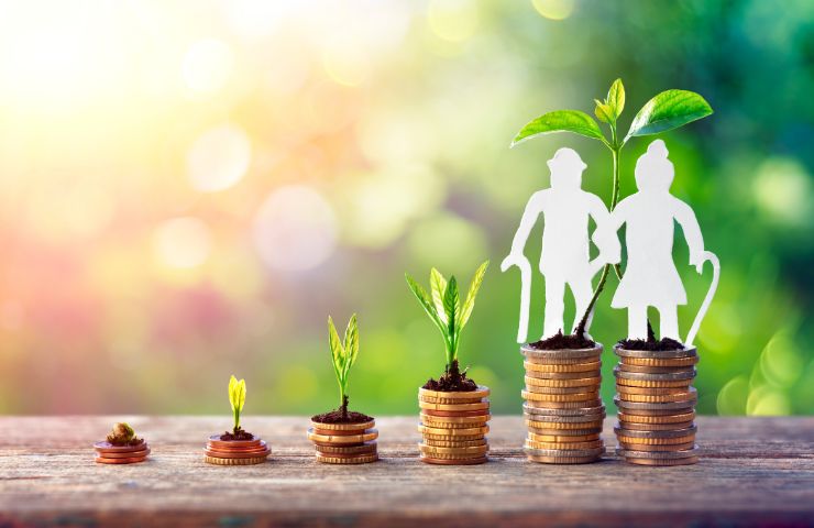 spiccioli e uomo e donna