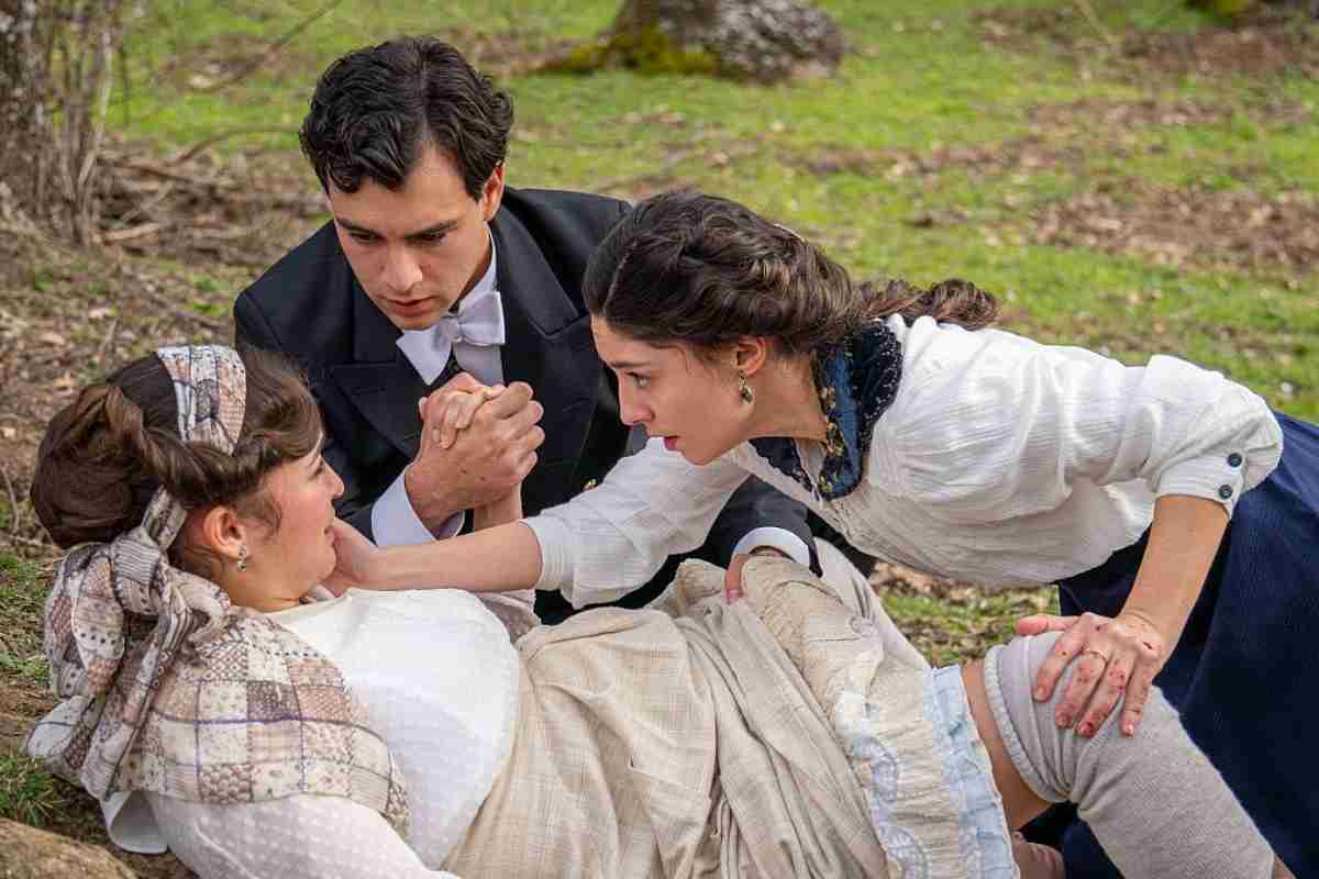 la scena del parto di catalina